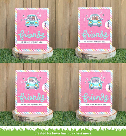 Lawn Fawn - Reveal Wheel Car Critters Add-On