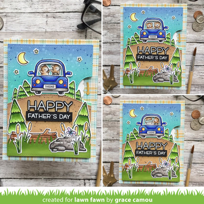 Lawn Fawn - Reveal Wheel Car Critters Add-On