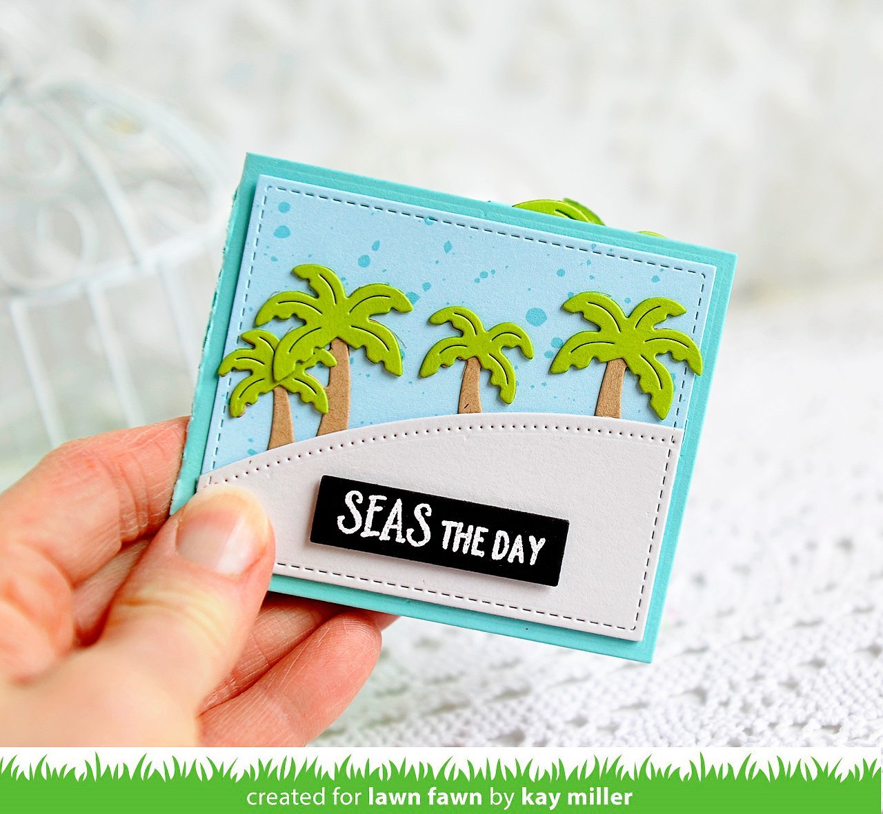 Lawn Fawn - Center Picture Window Card