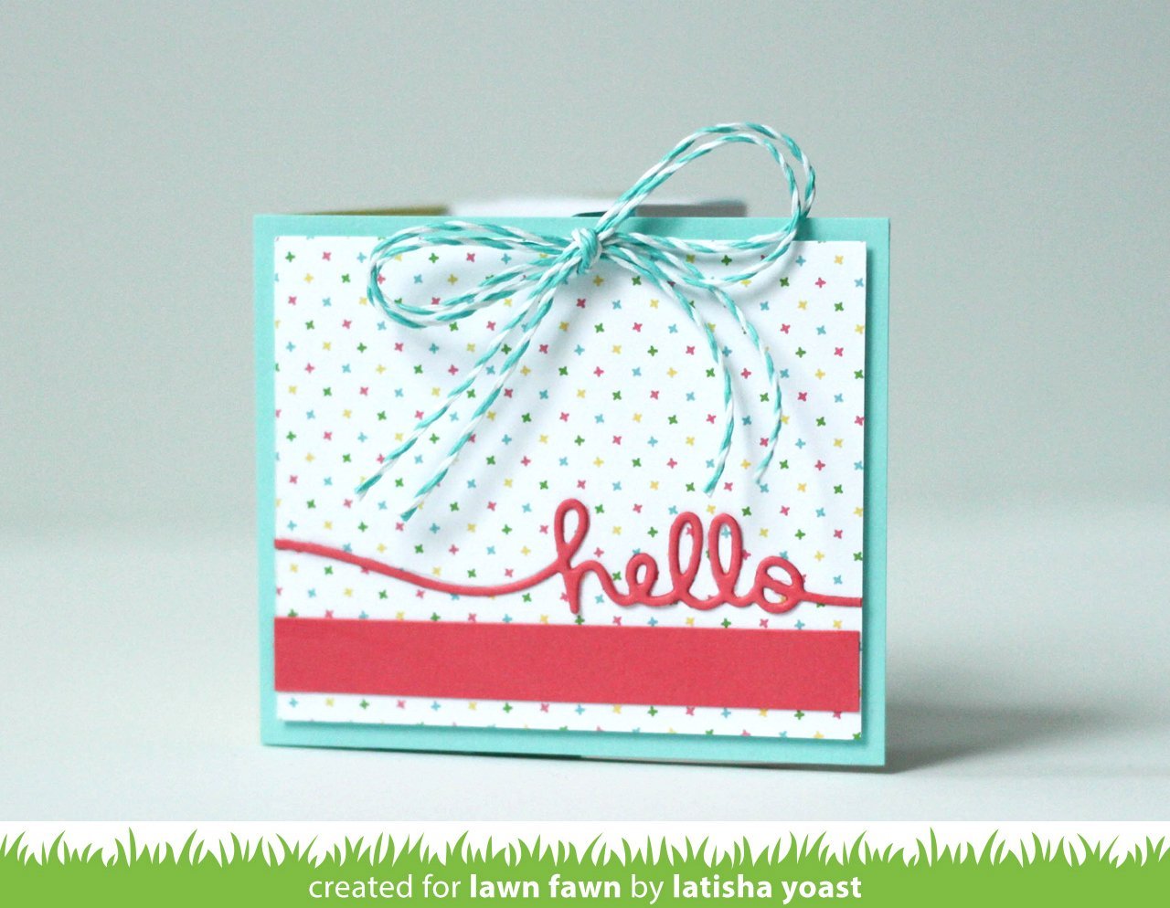 Lawn Fawn - Center Picture Window Card