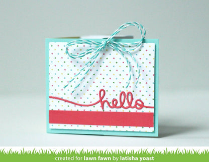 Lawn Fawn - Center Picture Window Card