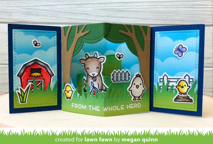 Lawn Fawn - Center Picture Window Card