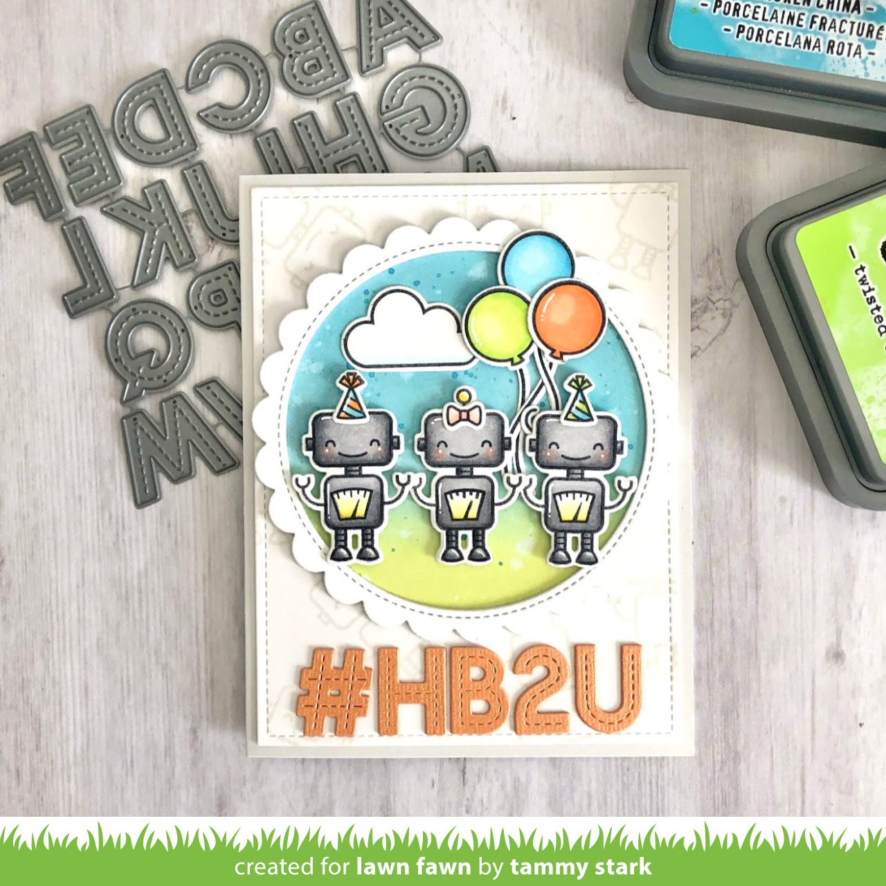 Lawn Fawn - Oliver's Stitched ABCs