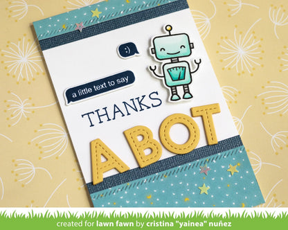 Lawn Fawn - Oliver's Stitched ABCs