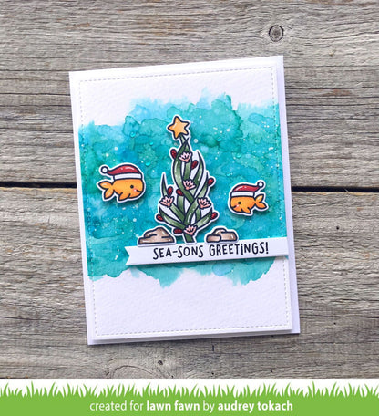 Lawn Fawn - Christmas Fishes