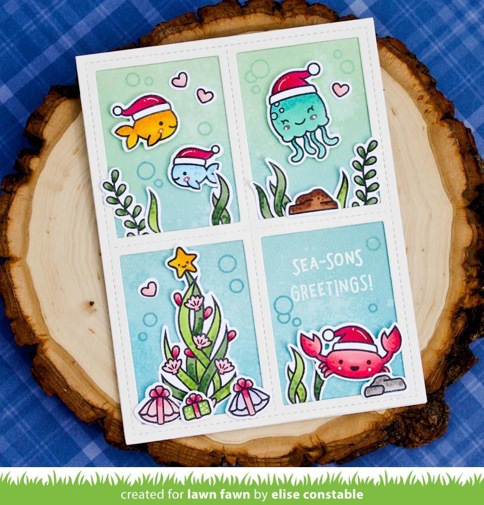 Lawn Fawn - Christmas Fishes