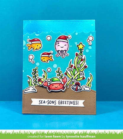 Lawn Fawn - Christmas Fishes
