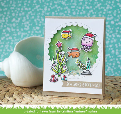 Lawn Fawn - Christmas Fishes