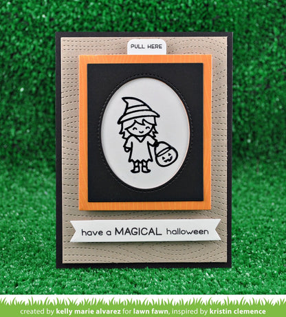 Lawn Fawn - Stitched Woodgrain Backdrop