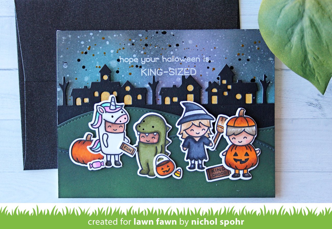 Lawn Fawn - Village Border