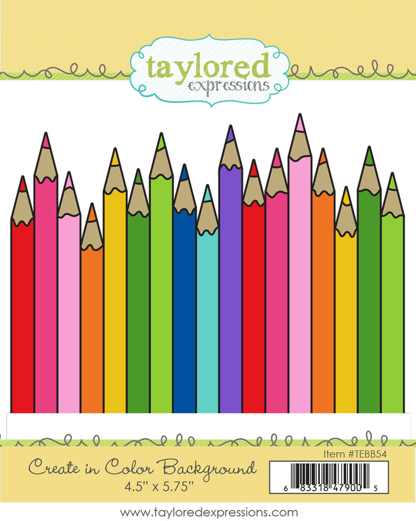 Taylored Expressions - Create in Color Background