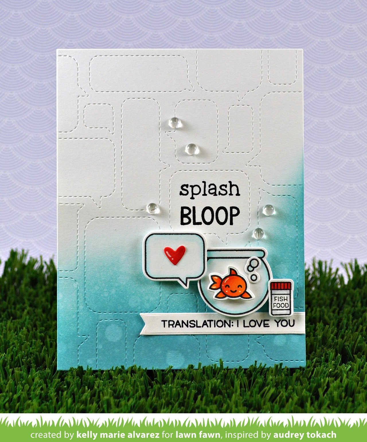 Lawn Fawn - Keep On Swimming