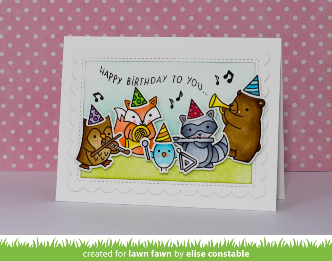Lawn Fawn - Critter Concert
