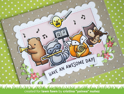 Lawn Fawn - Itsy Bitsy Polka Dot Backdrop