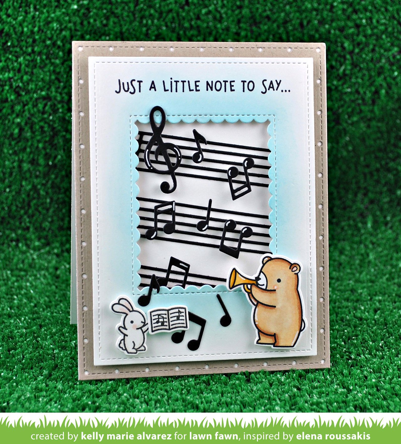Lawn Fawn - Critter Concert