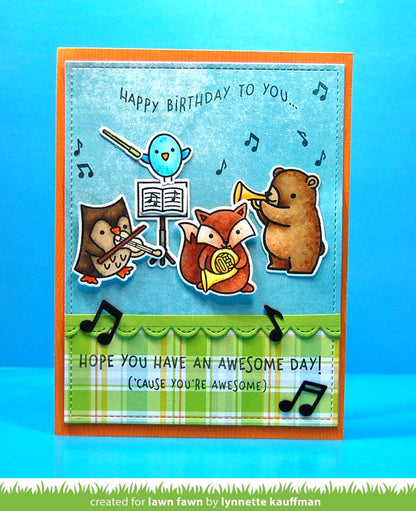 Lawn Fawn - Little Music Notes