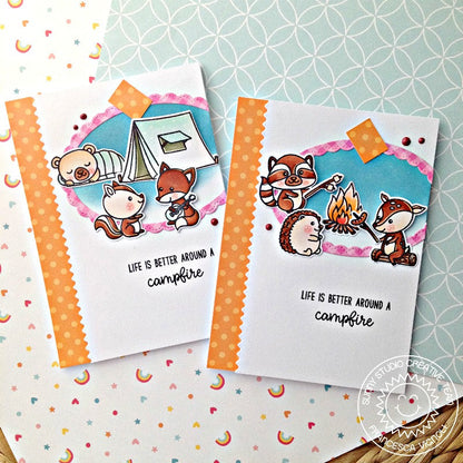Sunny Studio - Polka-Dot Parade Paper Pad 6x6"