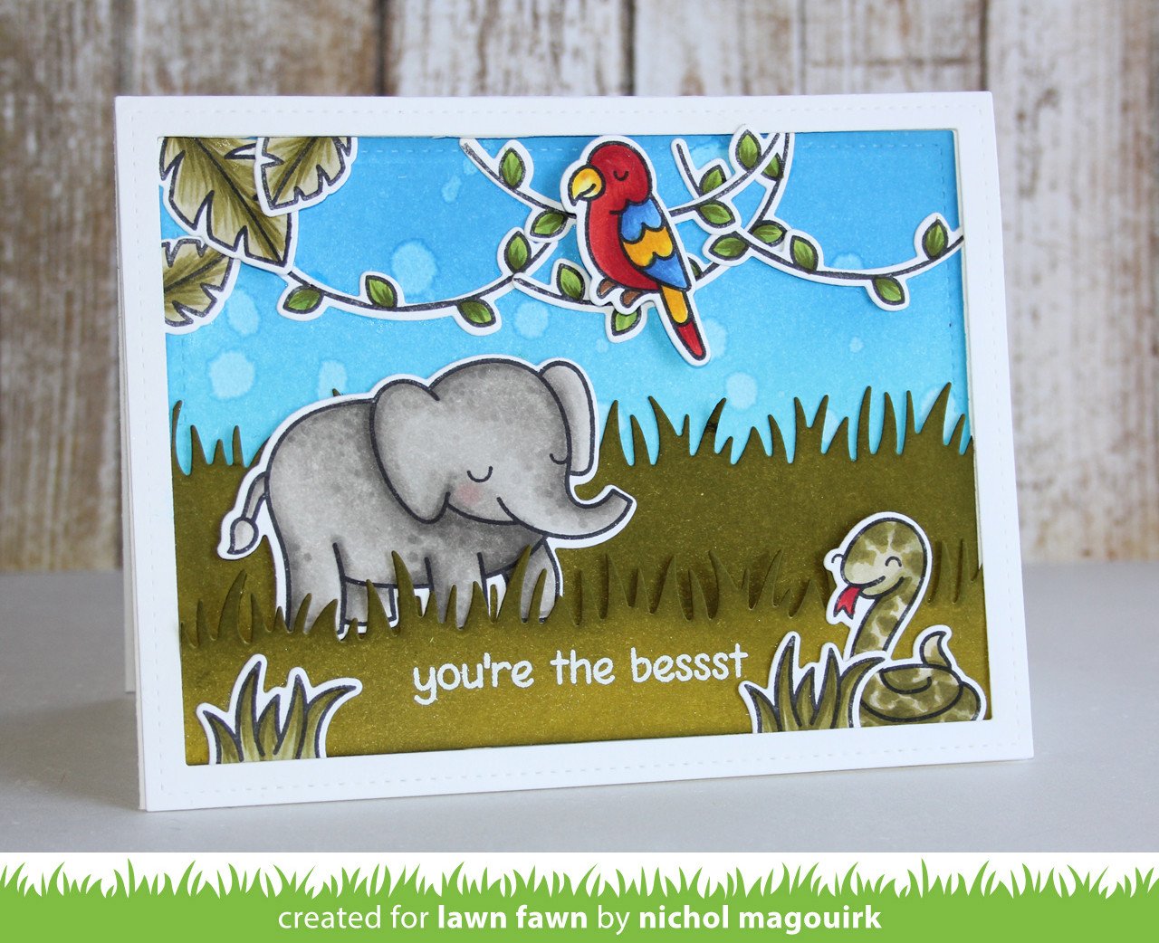 Lawn Fawn - Critters In The Jungle