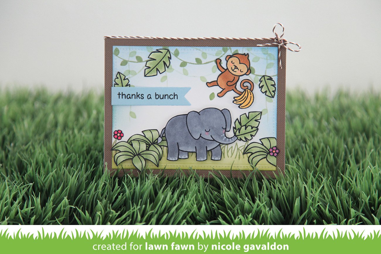 Lawn Fawn - Critters In The Jungle