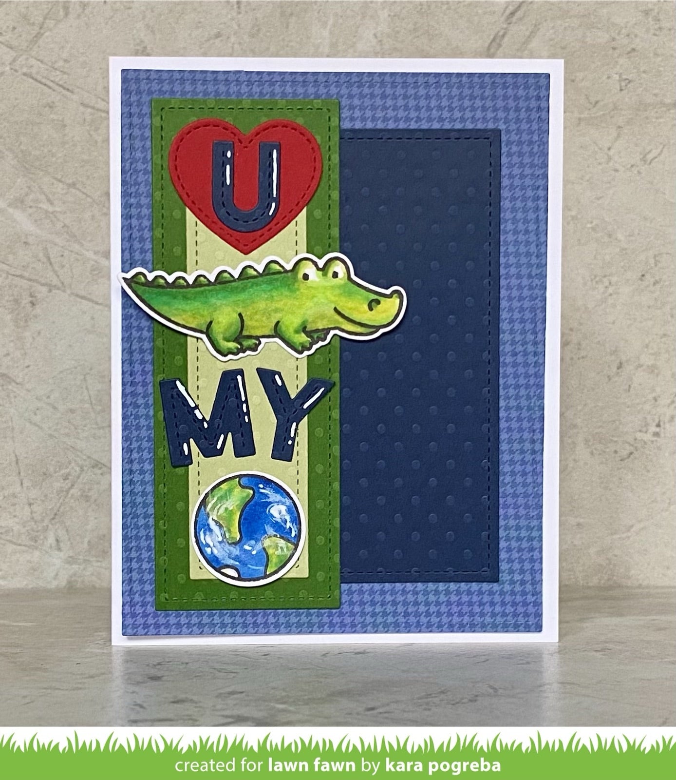 Lawn Fawn - Croc My World
