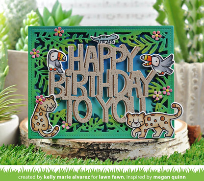 Lawn Fawn - Giant Happy Birthday To You