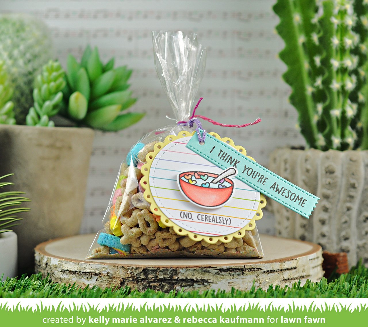 Lawn Fawn - Cerealsly Awesome