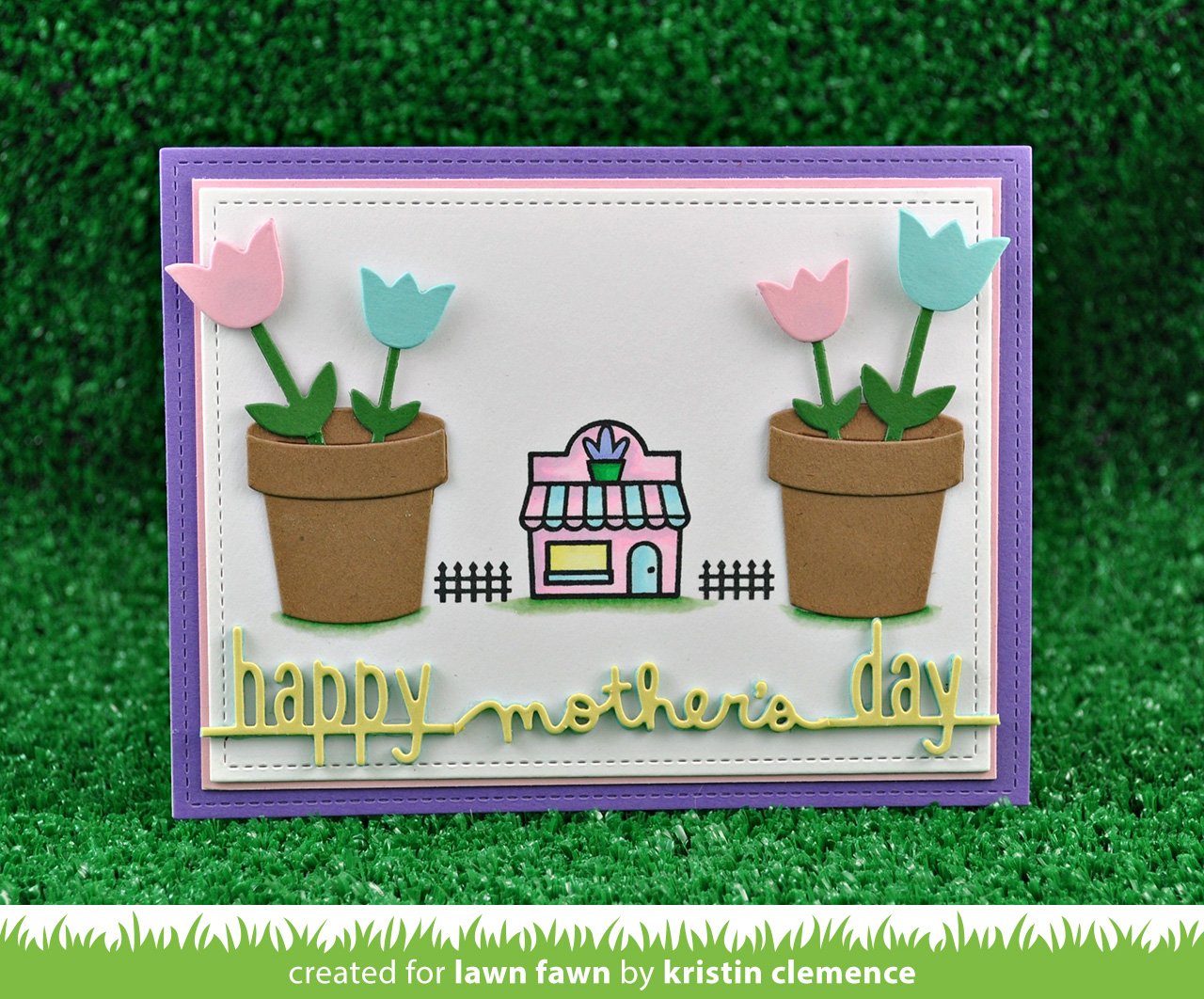 Lawn Fawn - Village Shops