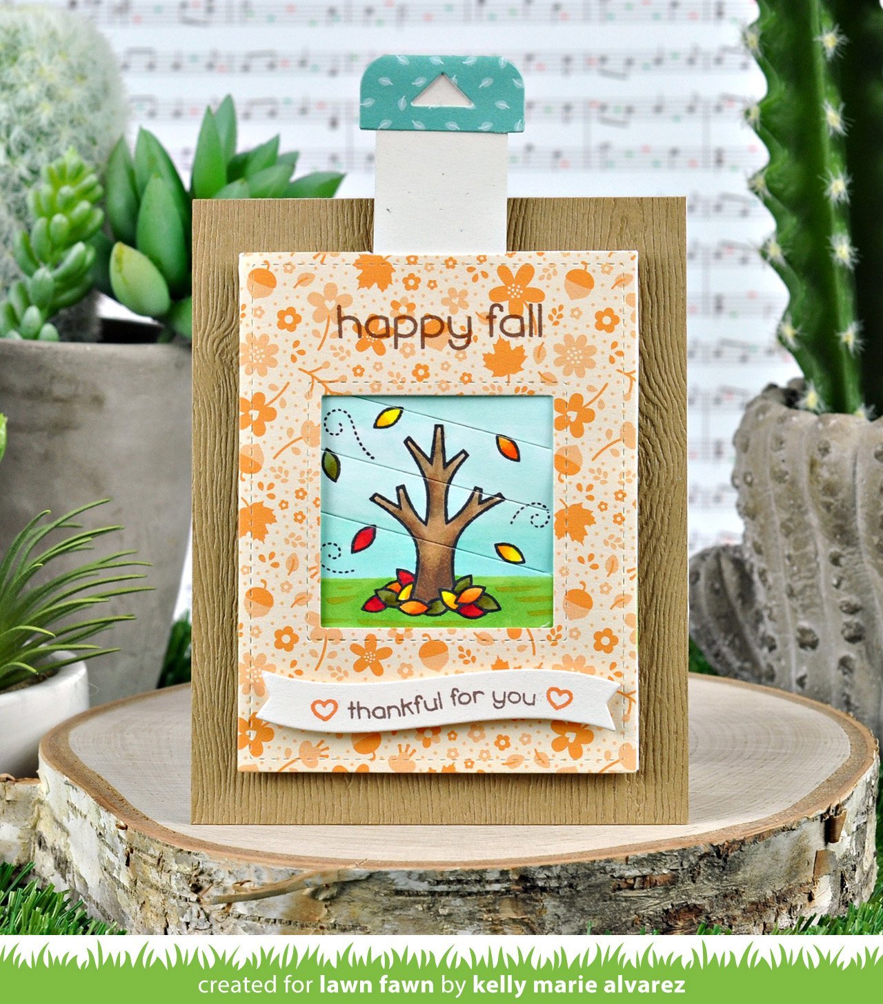 Lawn Fawn - Tree Before 'n Afters