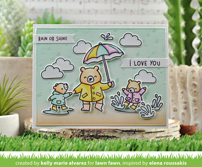 Lawn Fawn - Beary Rainy Day