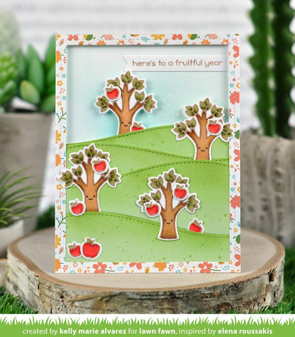 Lawn Fawn - Tree Before 'n Afters