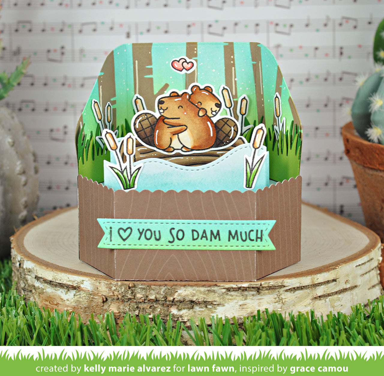 Lawn Fawn - Wood You Be Mine?