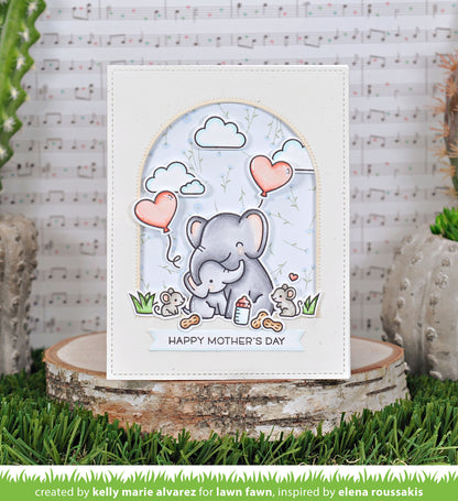Lawn Fawn - Elephant Parade Add-On