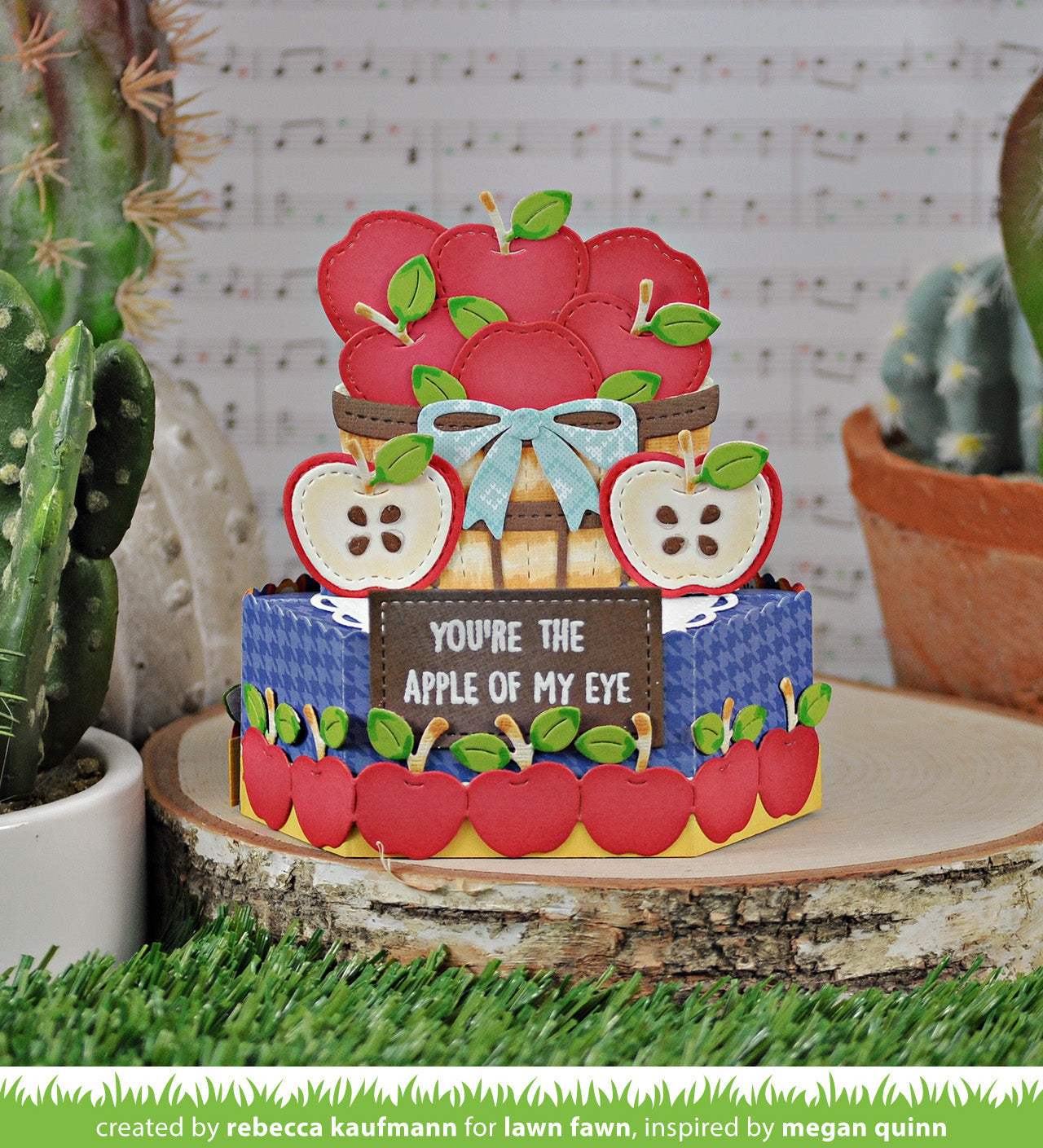 Lawn Fawn - Build-A-Barrel: Apple