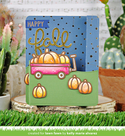 Lawn Fawn - Pumpkin Wagon