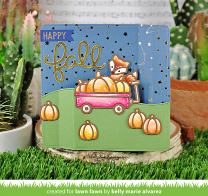 Lawn Fawn - Pumpkin Wagon
