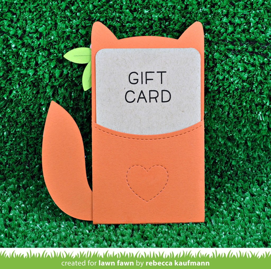 Lawn Fawn - Stitched Gift Card Pocket