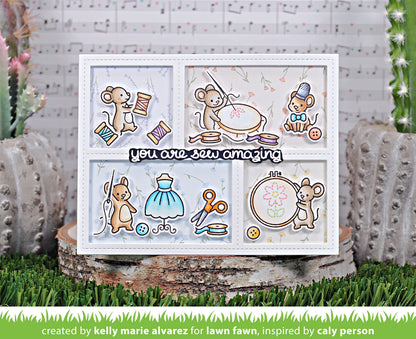 Lawn Fawn - Sew Very Mice