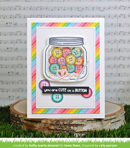 Lawn Fawn - How You Bean? Buttons Add-On