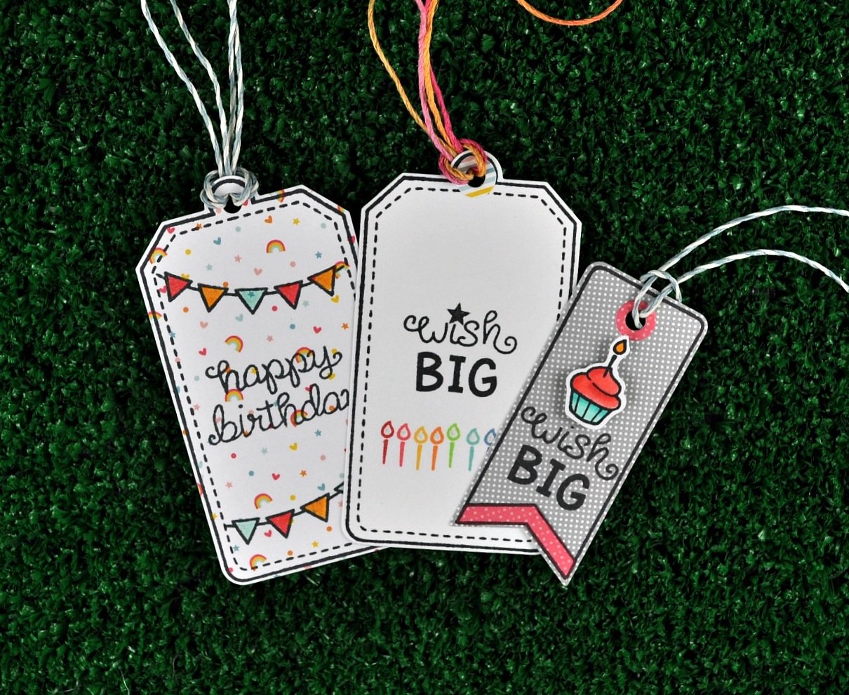 Lawn Fawn - Birthday Tags