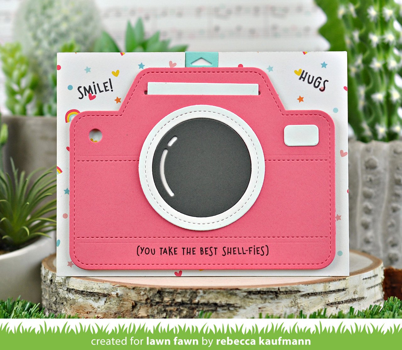 Lawn Fawn - Magic Iris Camera Pull-Tab Add-On