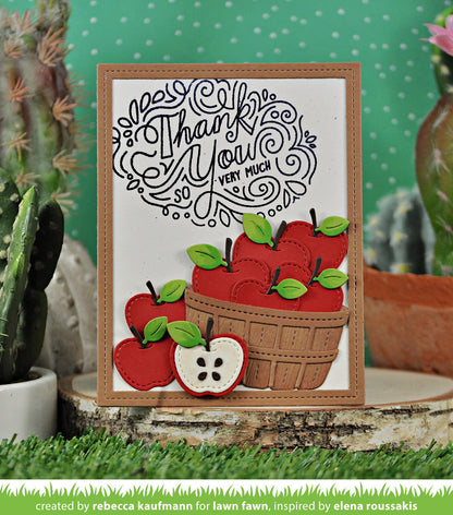 Lawn Fawn - Giant Thank You Messages