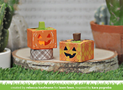 Lawn Fawn - Tiny Gift Box Jack-O'-Lantern Add-On
