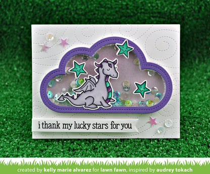 Lawn Fawn - Stitched Cloud Frames