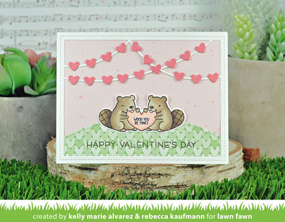 Lawn Fawn - Simply Celebrate Hearts