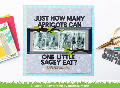 Lawn Fawn - Oliver's Stitched ABCs