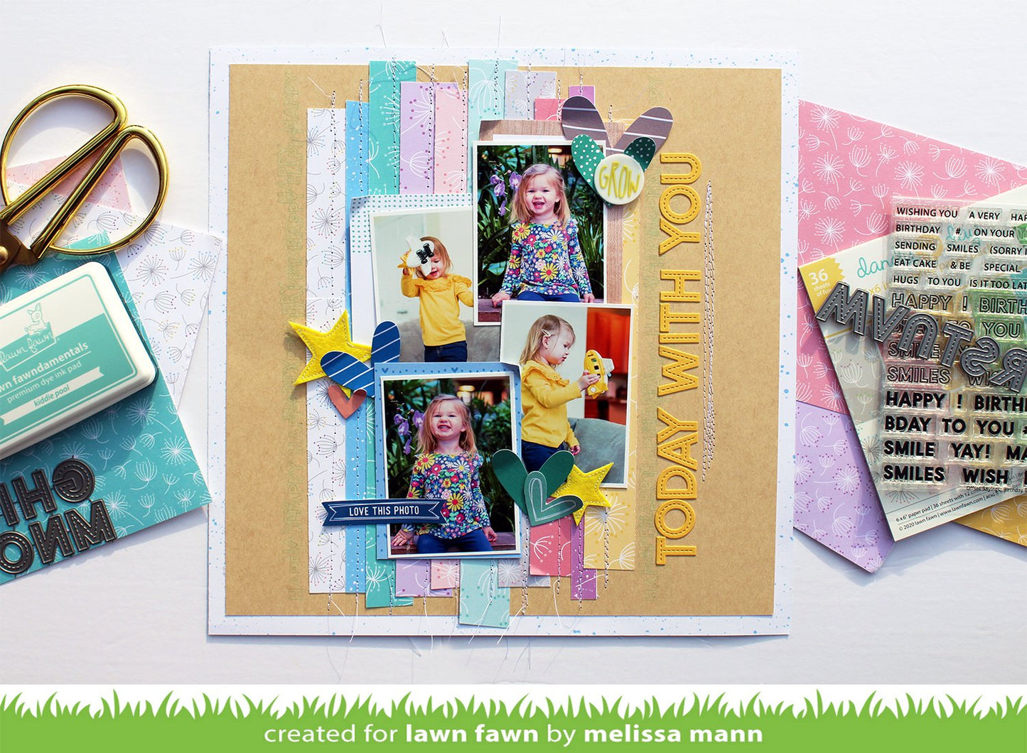 Lawn Fawn - Oliver's Stitched ABCs