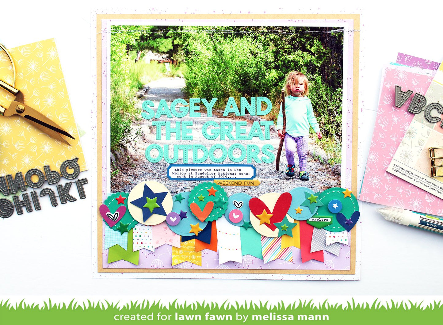 Lawn Fawn - Oliver's Stitched ABCs