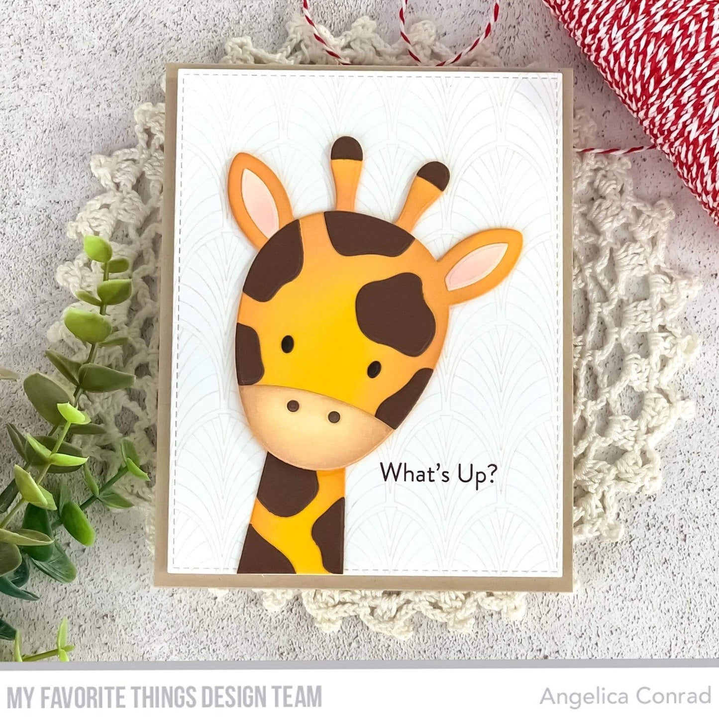My Favorite Things - Joyful Giraffe Die-Namics