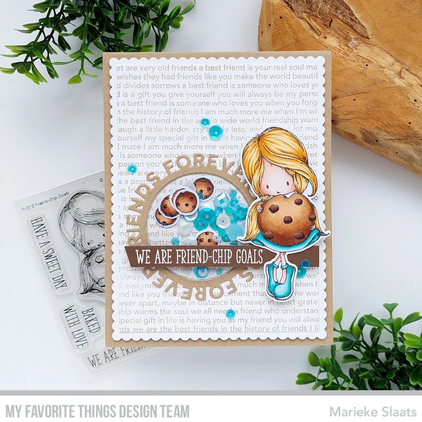 My Favorite Things - Friends Forever Circle Frame Die-Namics