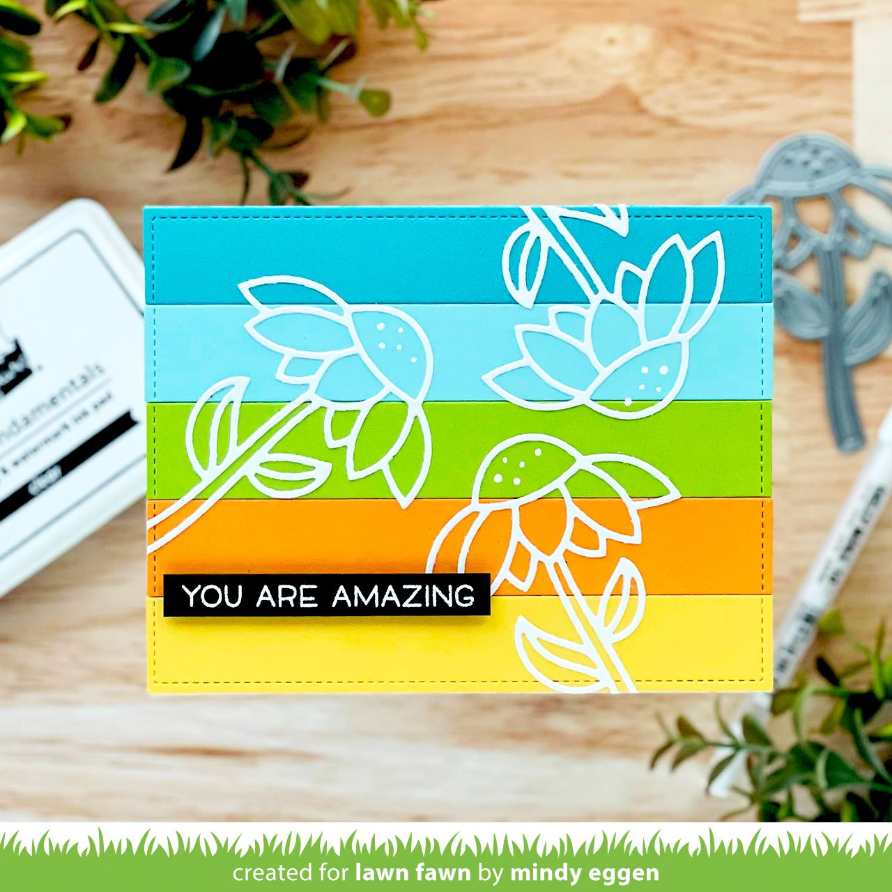 Lawn Fawn - Delightful Daisy